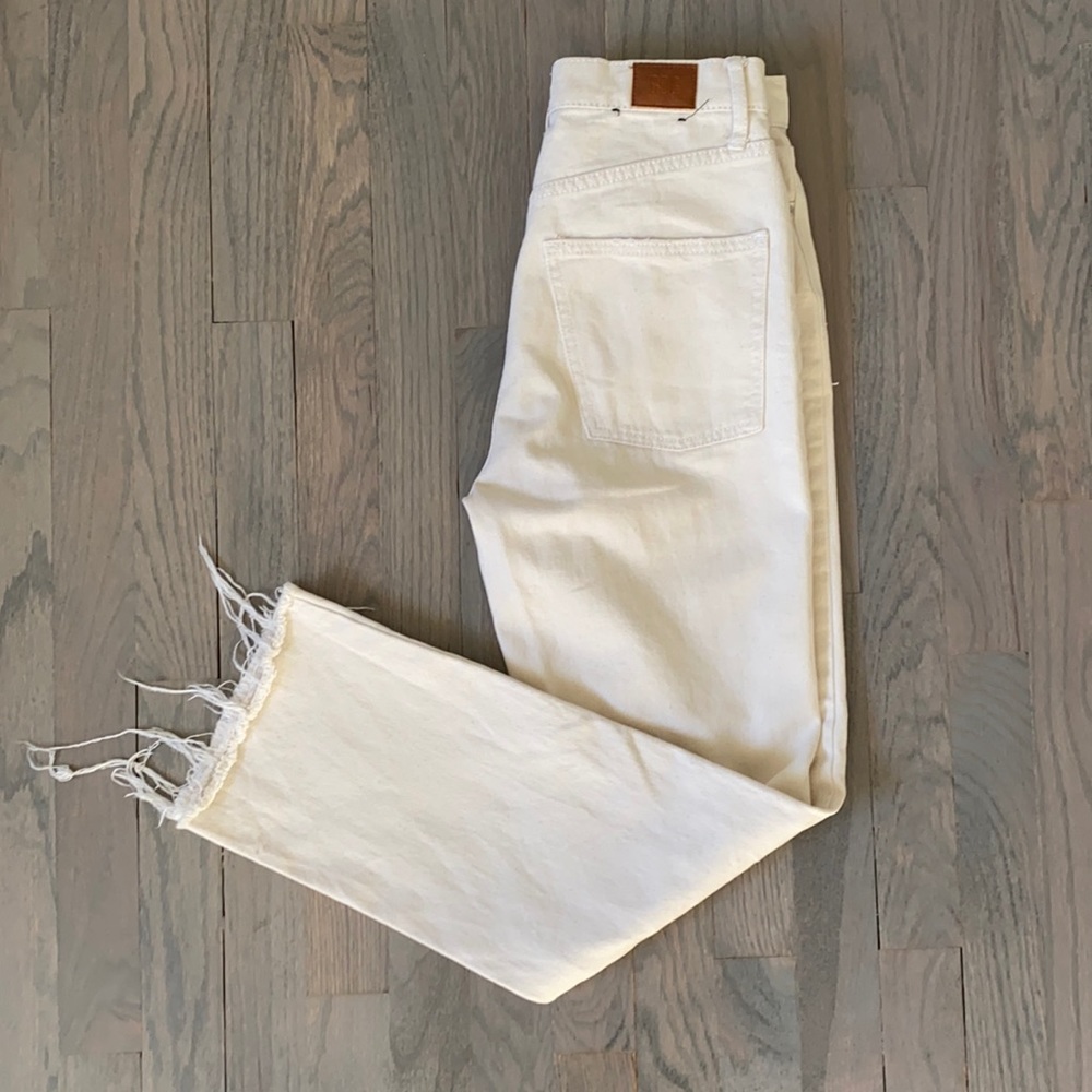 BDG cream jeans